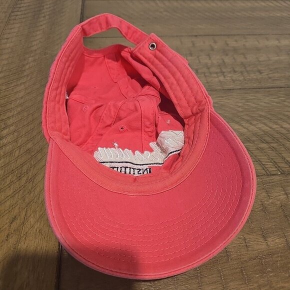 SMITHSONIAN INSTITUTION PINK STRAPBACK CAP Dad HAT Adjustable Embroidered - Picture 5 of 5